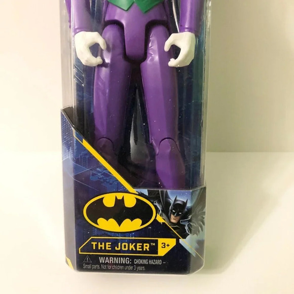 2020 DC Comics Batman 12 Inch Tall The  Joker Action Figure Spin Master - Picture 3 of 16